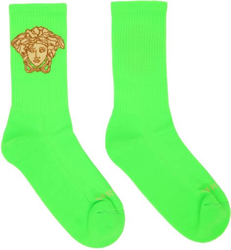 versace medusa socks|farfetch versace socks.